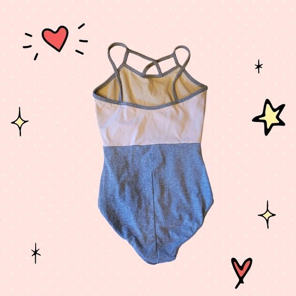 Little Girl's Dance Leotard By So Danca Size 12-14 / 2A - Picture 4 of 8